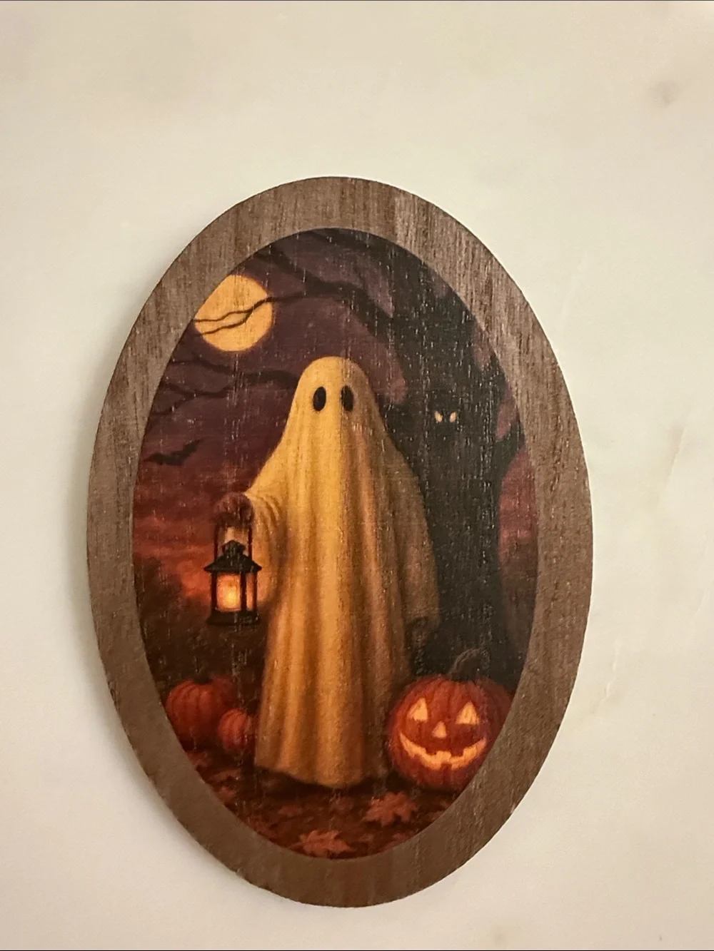 2026 Target Bullseye Playground Halloween Wood Decor, Set of 3!